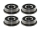 Flanschlager F696 2RS 6x15x5 mm Miniatur Rillenkugellager mit Flansch