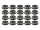 Flanschlager F696 2RS 6x15x5 mm Miniatur Rillenkugellager mit Flansch