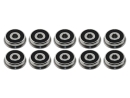 Flanschlager F636 2RS 6x22x7 mm Miniatur Rillenkugellager mit Flansch