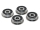 Flanschlager F636 2RS 6x22x7 mm Miniatur Rillenkugellager mit Flansch