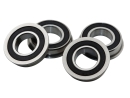 Flanschlager F6800 2RS 10x19x5 mm Rillenkugellager mit Flansch