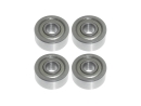 Edelstahl Kugellager S693 ZZ 3x8x4 mm NIRO rostfrei Rillenkugellager