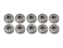 Hybrid Keramikkugellager 696A ZZ C 6x16x5 mm Rillenkugellager Si3N4 Kugeln
