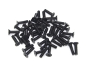 50x M5x12 DIN7991 Senkkopfschraube Stahl 10,9 schwarz...