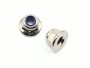 50x M5 DIN6926 Stoppmuttern mit Bund Edelstahl A2 Sicherungsmuttern Muttern rostfrei