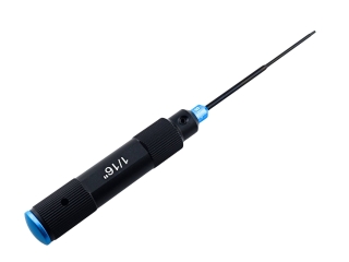 Schraubendreher 1/16" zoll Innensechskant aus Aluminium HSS Einsatz blau