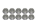 Flanschlager F624 ZZ 4x13x5 mm Miniatur Rillenkugellager mit Flansch