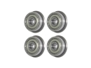 Flanschlager F623 ZZ 3x10x4 mm Miniatur Rillenkugellager mit Flansch