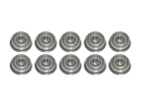 Flanschlager F623 ZZ 3x10x4 mm Miniatur Rillenkugellager mit Flansch