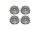 Flanschlager F623 ZZ 3x10x4 mm Miniatur Rillenkugellager mit Flansch