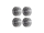 Kugellager R133 ZZ 3/32x3/16x3/32 zoll Radial Rillenkugellager Wälzlager