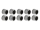 HK0910 9x13x10 mm Nadellager Rollenlager Nadelhülse