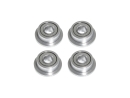 Flanschlager F681X ZZ 1.5x4x2 mm Miniatur Rillenkugellager mit Flansch