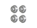 Flanschlager F681X ZZ 1.5x4x2 mm Miniatur Rillenkugellager mit Flansch
