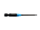 Schraubendreher Bit Innensechskant 2mm Langbit 78mm HSS Einsatz schwarz blau