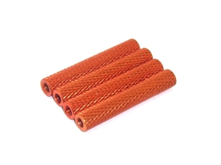 Aluminium Spacer 30mm 4 Stück Abstandsbolzen M3 orange - rcbay