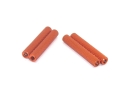 Aluminium Spacer 30mm 4 Stück Abstandsbolzen M3 orange - rcbay