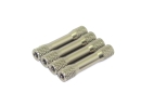 Aluminium Spacer 30mm D=5/6mm M3 Gewinde grau 4...