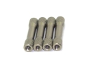 Aluminium Spacer 30mm D=5/6mm M3 Gewinde grau 4...