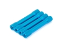 Aluminium Spacer 40mm D=5/6mm M3 Gewinde hellblau 4...
