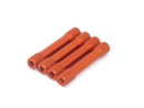 Aluminium Spacer 35mm D=5/6mm M3 Gewinde orange 4...