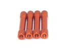 Aluminium Spacer 35mm D=5/6mm M3 Gewinde orange 4...