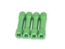 Aluminium Spacer 30mm D=5/6mm M3 Gewinde grün 4...