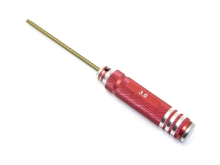 Schraubendreher Innensechskant 3mm Alugriff orange