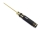 Schraubendreher Innensechskant zöllig 3/32 inch Alugriff schwarz gold