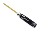 Schraubendreher Kreuzschlitz 5mm Alugriff schwarz