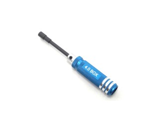 Mini Steckschlüssel 4,0 mm Alugriff blau
