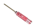 Schraubendreher Kreuzschlitz 4mm Alugriff HSS orange