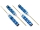 4 teiliges Werkzeugset Innensechskant 1,5 2,0 2,5 3,0 Alugriff blau gelocht