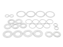 10x Passscheiben 4x8x0,1 mm Edelstahl A2 DIN988 rostfrei