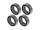 Kugellager 6700 2RS 10x15x4 mm Miniaturkugellager Radial Rillenkugellager