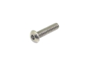 Aluschraube ISO7380 10 Stück Linsenkopf 6061-T6 M3x12 grau - rcbay