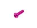 Aluschraube ISO7380 10 Stück Linsenkopf 6061-T6 M3x10 pink - rcbay