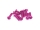 Aluschraube ISO7380 10 Stück Linsenkopf 6061-T6 M3x10 pink - rcbay