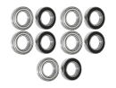 Kugellager 6801 RSZ 12x21x5 mm Radial Rillenkugellager