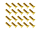 20x M3x10 DIN7991 goldene Senkkopfschraube Stahl 12,9 Titan Nitrid beschichtet