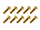 20x M3x12 DIN7991 goldene Senkkopfschraube Stahl 12,9 Titan Nitrid beschichtet