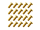 20x M3x8 ISO7380 goldene Linsenkopfschraube Stahl 12,9 Titan Nitrid beschichtet