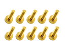 20x M3x8 DIN912 goldene Zylinderkopfschraube Stahl 12,9 Titan Nitrid beschichtet