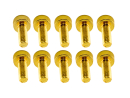 20x M3x8 DIN912 goldene Zylinderkopfschraube Stahl 12,9 Titan Nitrid beschichtet