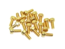 Zylinderkopfschrauben Set M3 x 5-12mm TiN gold - 100...
