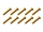 20x M3x16 ISO7380 goldene Linsenkopfschraube Stahl 12,9 Titan Nitrid beschichtet