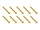 20x M3x30 ISO7380 goldene Linsenkopfschraube Stahl 12,9 TIN Beschichtung