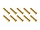 20x M3x16 DIN7991 goldene Senkkopfschraube Stahl 12,9 Titan Nitrid beschichtet