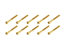 20x M3x30 DIN912 (Gewinde 18mm) goldene Zylinderkopfschraube Stahl 12,9 Titan Nitrid beschichtet