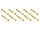 20x M3x30 DIN912 (Gewinde 18mm) goldene Zylinderkopfschraube Stahl 12,9 Titan Nitrid beschichtet